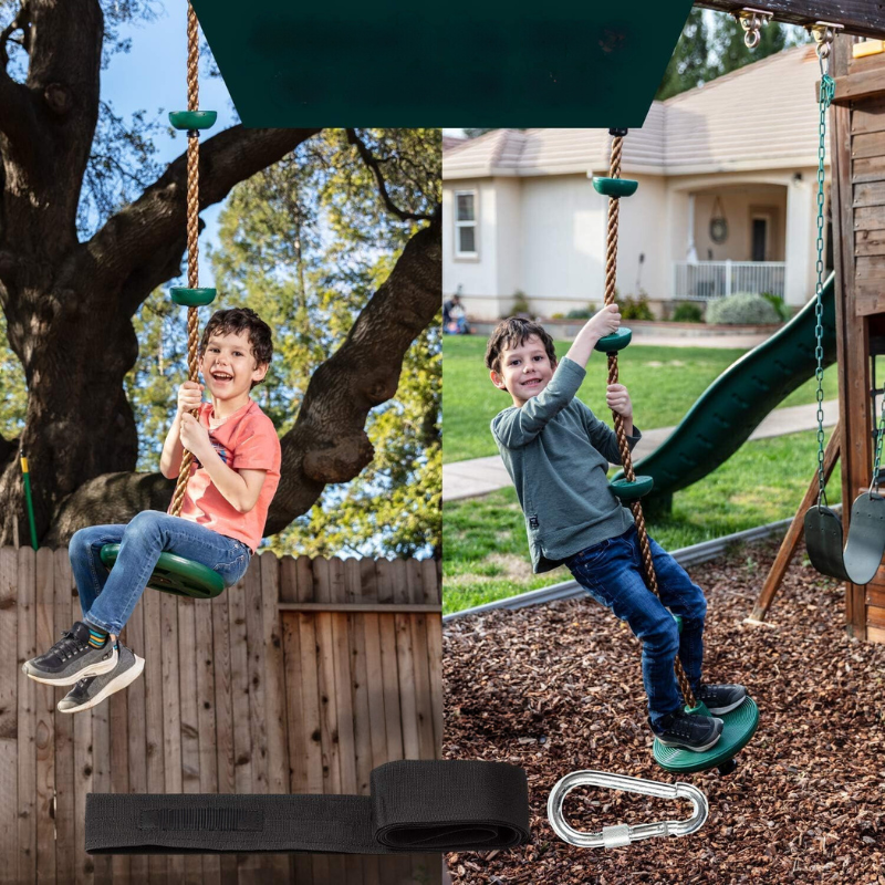 Climbing Rope & Garden Swing with Platform – JungleRope