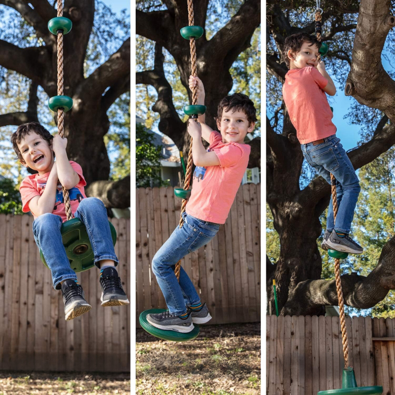 Climbing Rope & Garden Swing with Platform – JungleRope