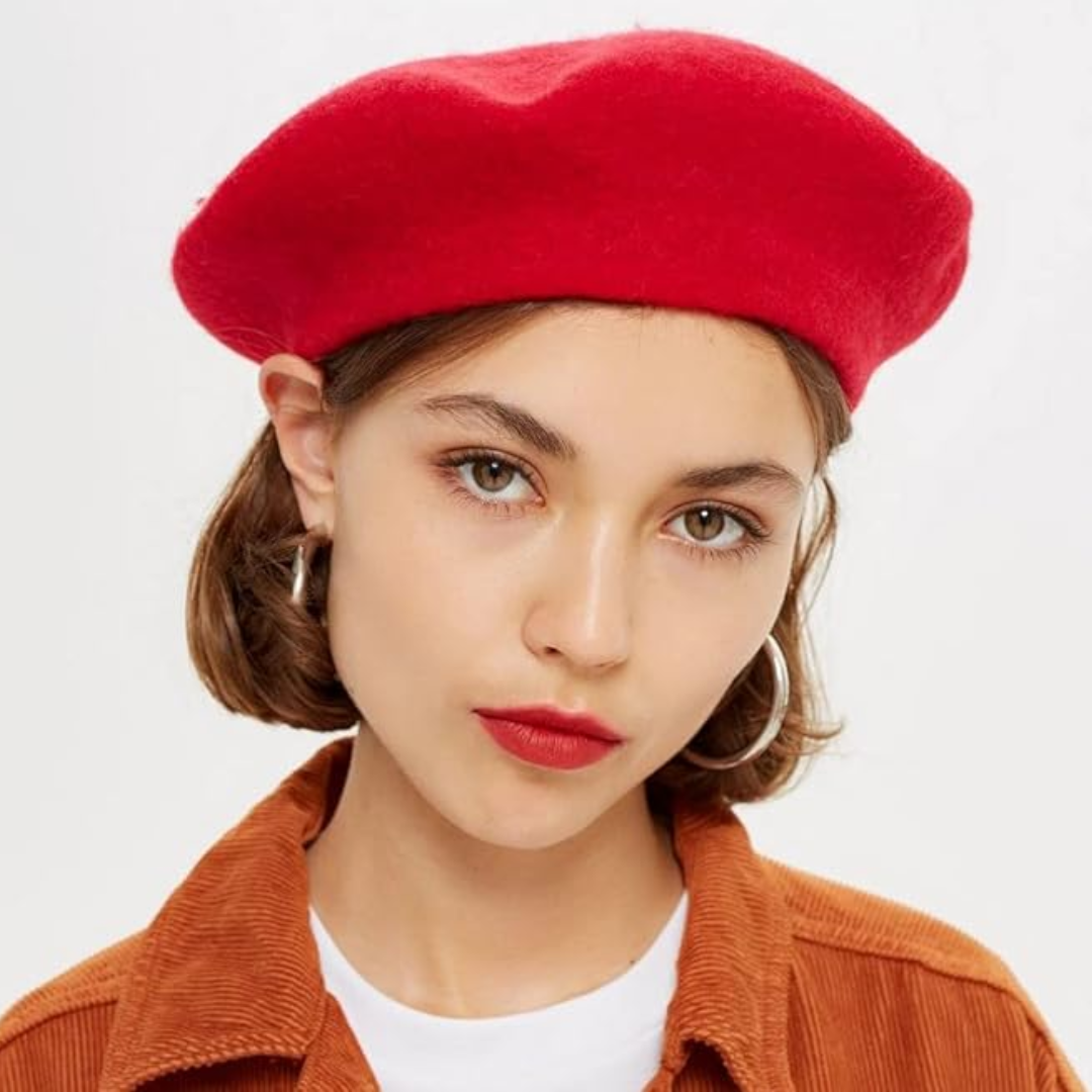 Classic French Wool Beret – Evelyne