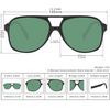 Retro Aviator Sunglasses - Indy, Summer 2025 Edition