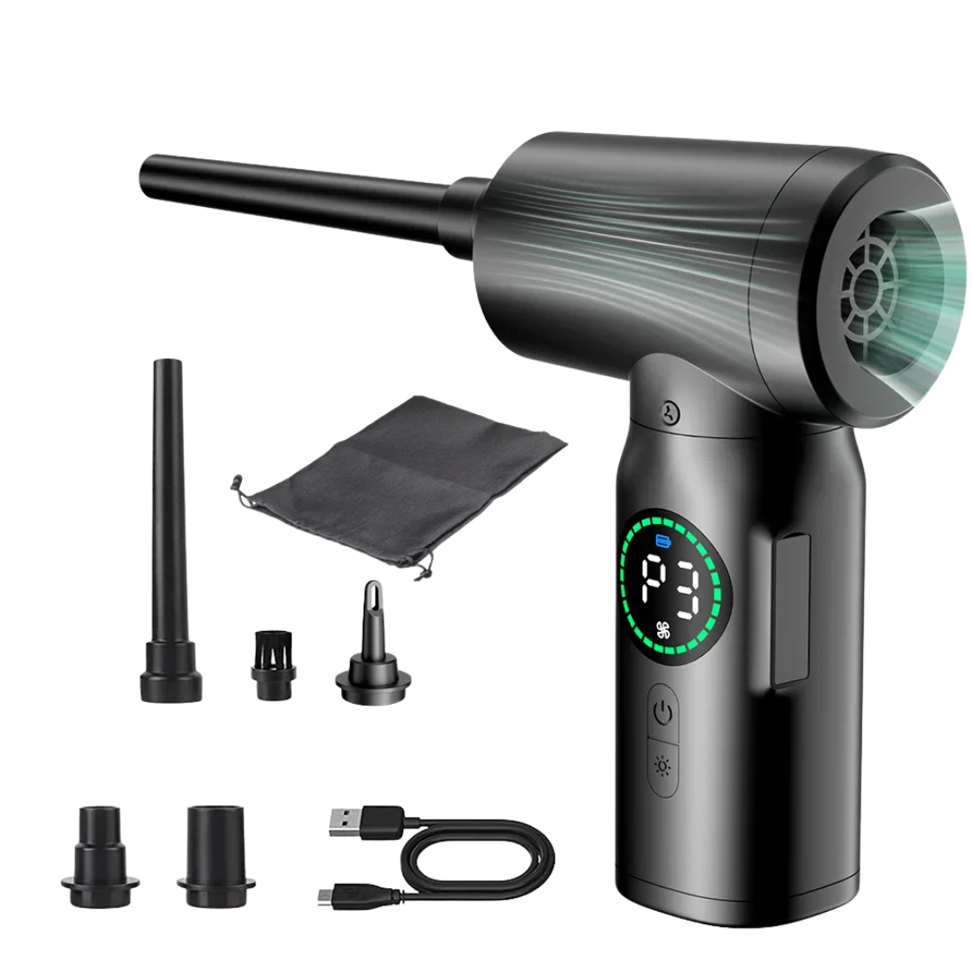 2-in-1 Portable Air Dust Cleaner and Blower with LED Light (7500mAh) - AirMaster