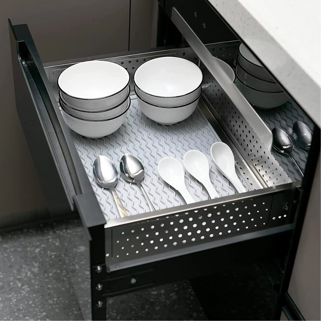 Eco-Friendly Silicone Drying Mat - Versatile & Heat Resistant