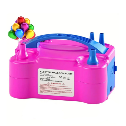 AirBliss - Electric Balloon Pump with Dual Nozzles - 600W, Portable & Powerful
