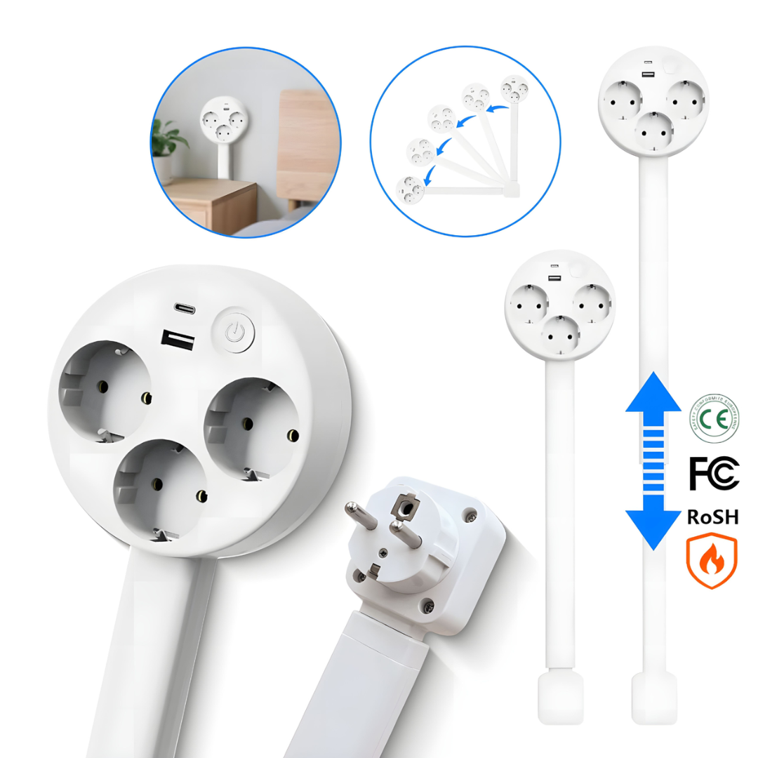 PowerReach | The smart, stylish retractable socket for modern living