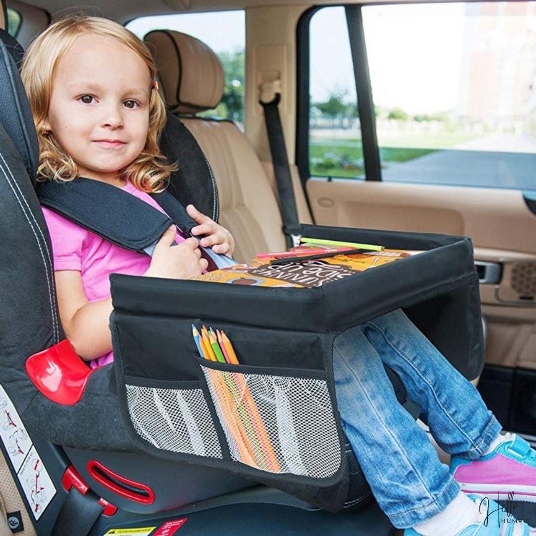 Children's Car Play Tray with Side Pockets – TripTab Travel Organiser