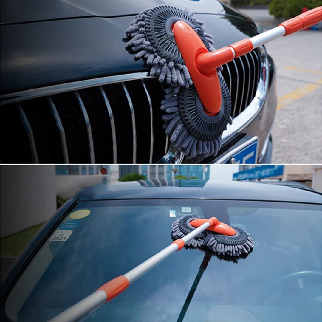Retractable Car Brush | Adjustable & Telescopic | Multifunctional for Cars & Household