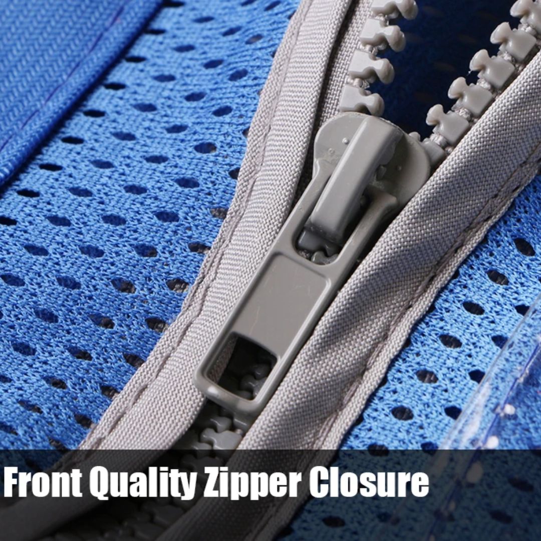 Reflective Safety Vest | Lightweight Work Vest with High Visibility and Practical Pockets