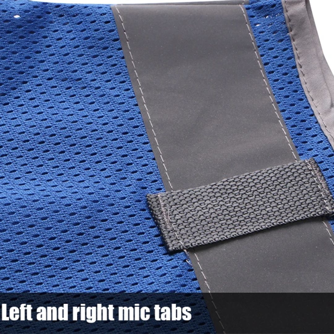 Reflective Safety Vest | Lightweight Work Vest with High Visibility and Practical Pockets