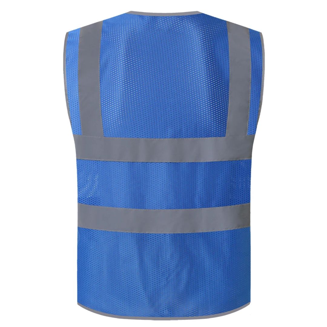 Reflective Safety Vest | Lightweight Work Vest with High Visibility and Practical Pockets