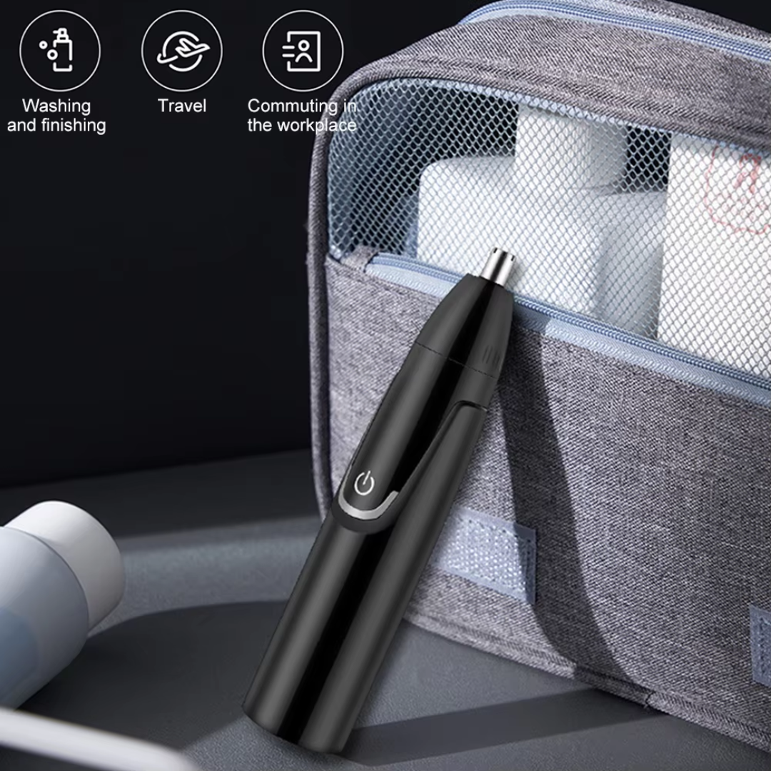 Rechargeable Nose and Ear Trimmer - Painless Grooming Treatment