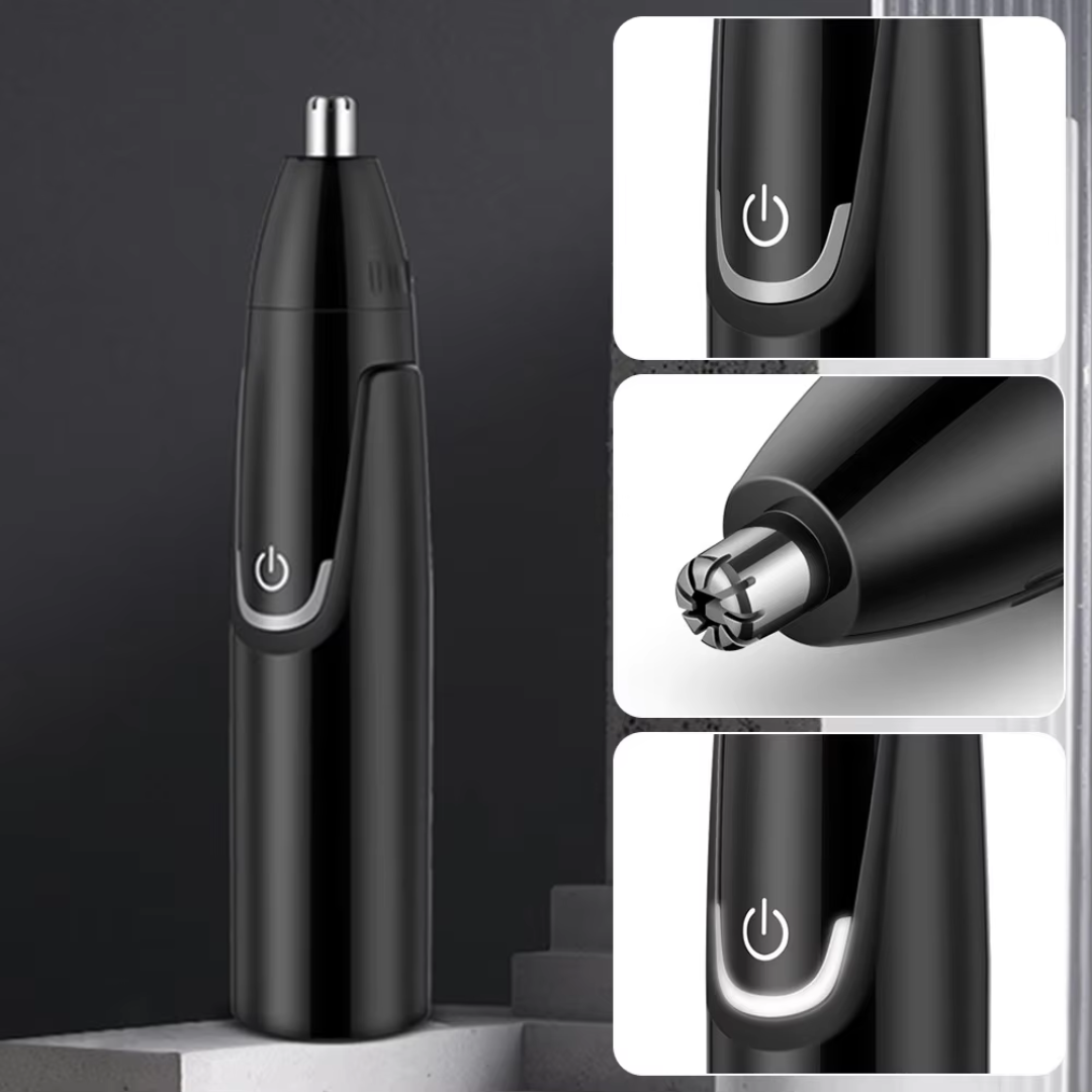 Rechargeable Nose and Ear Trimmer - Painless Grooming Treatment