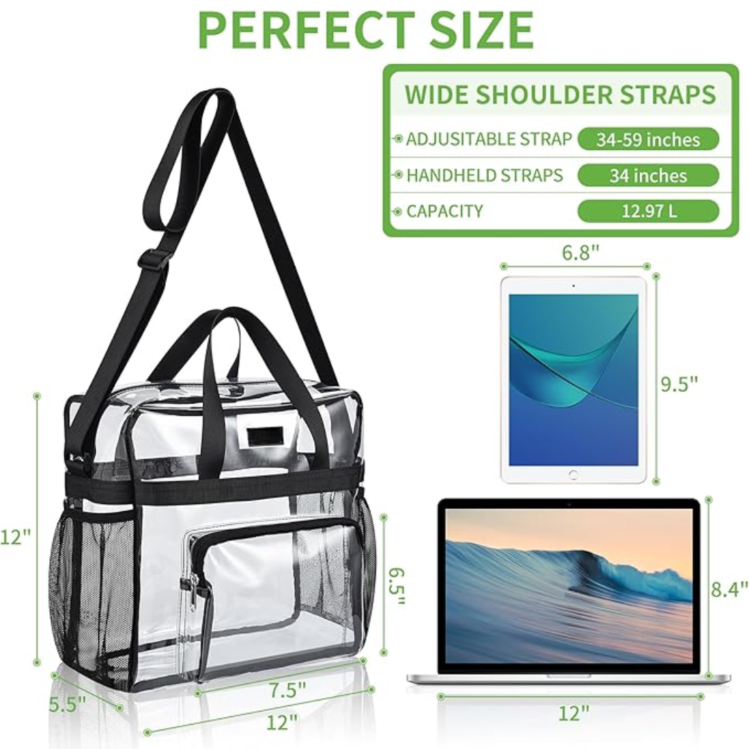 Transparent Tote Bag – CrystalTote