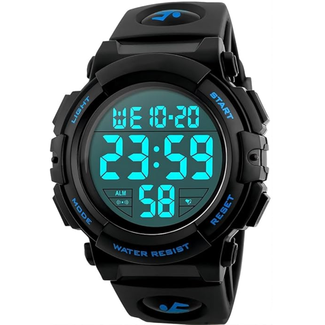 Men's Waterproof Digital Sports Watch – Martin