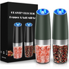 Rechargeable Electric Pepper and Salt Mill Set - GrindMaster Duo