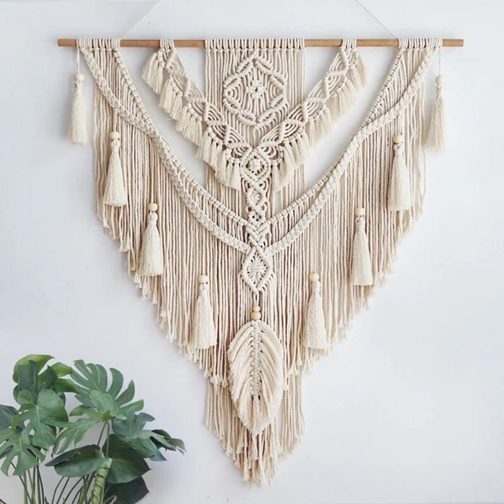 Scandinavian Boho Macramé Wall Hanging - Liora