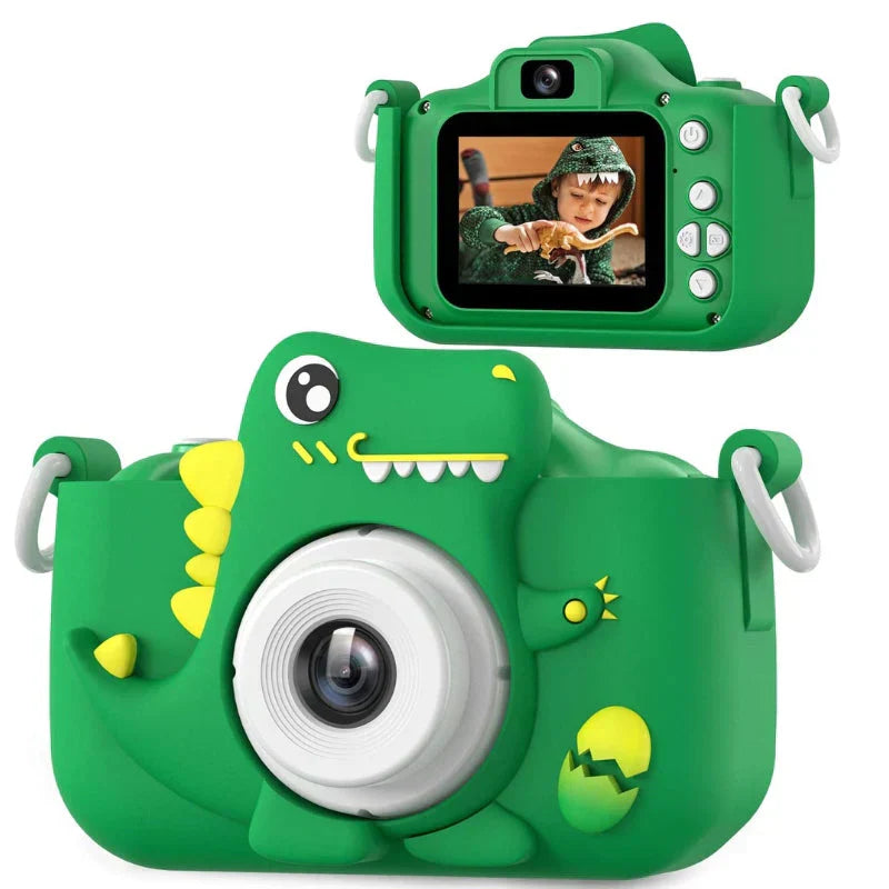 Kids' Camera with HD Function and Dinosaur Design for First Photo Adventures