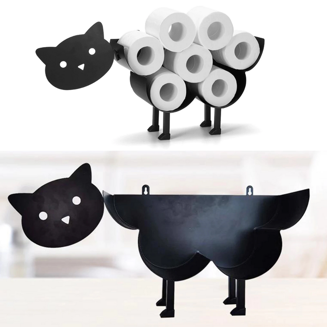 Animal Toilet Roll Holder - Fun and Practical for Your Bathroom