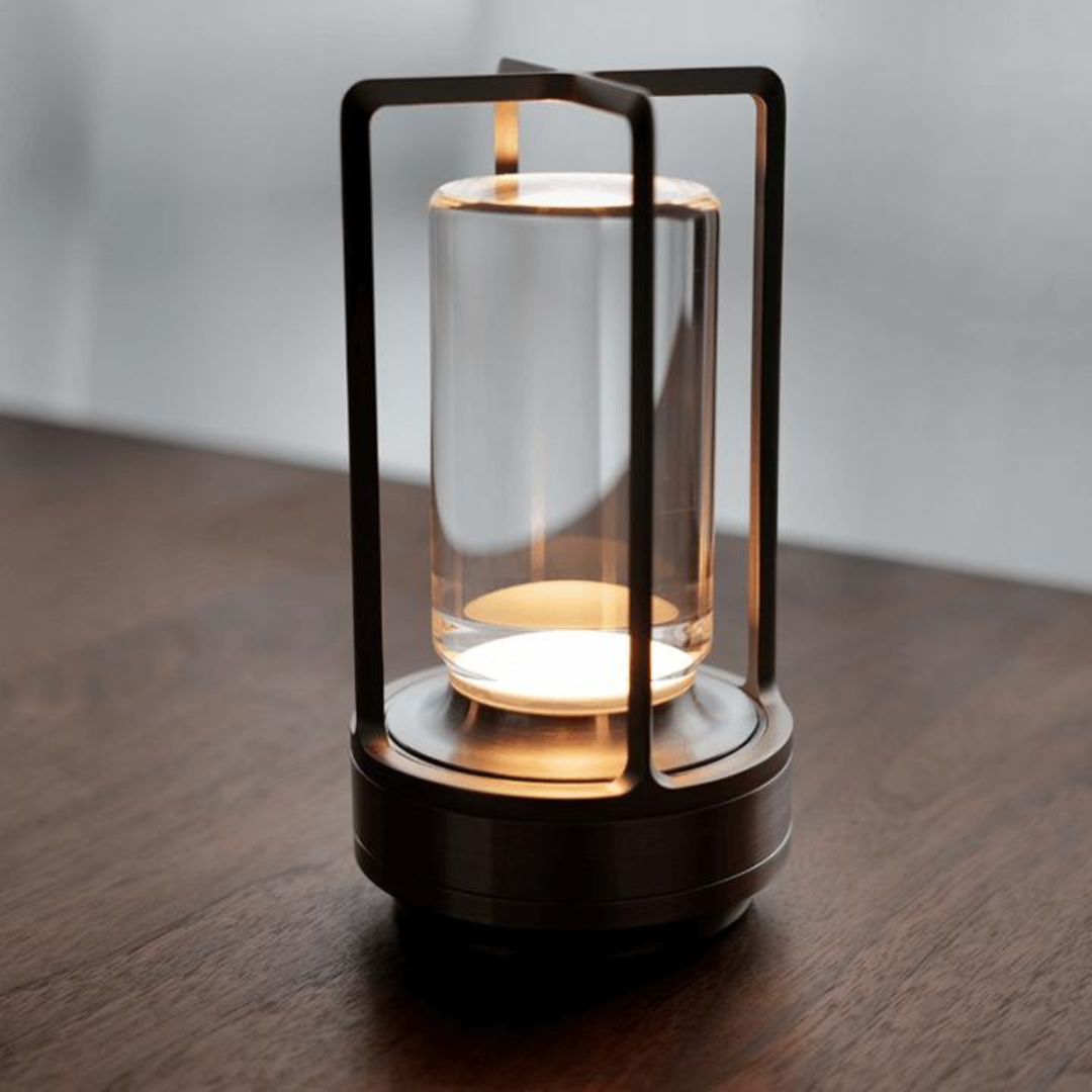 CrystalGlow - Crystal Lantern with Elegant Lighting