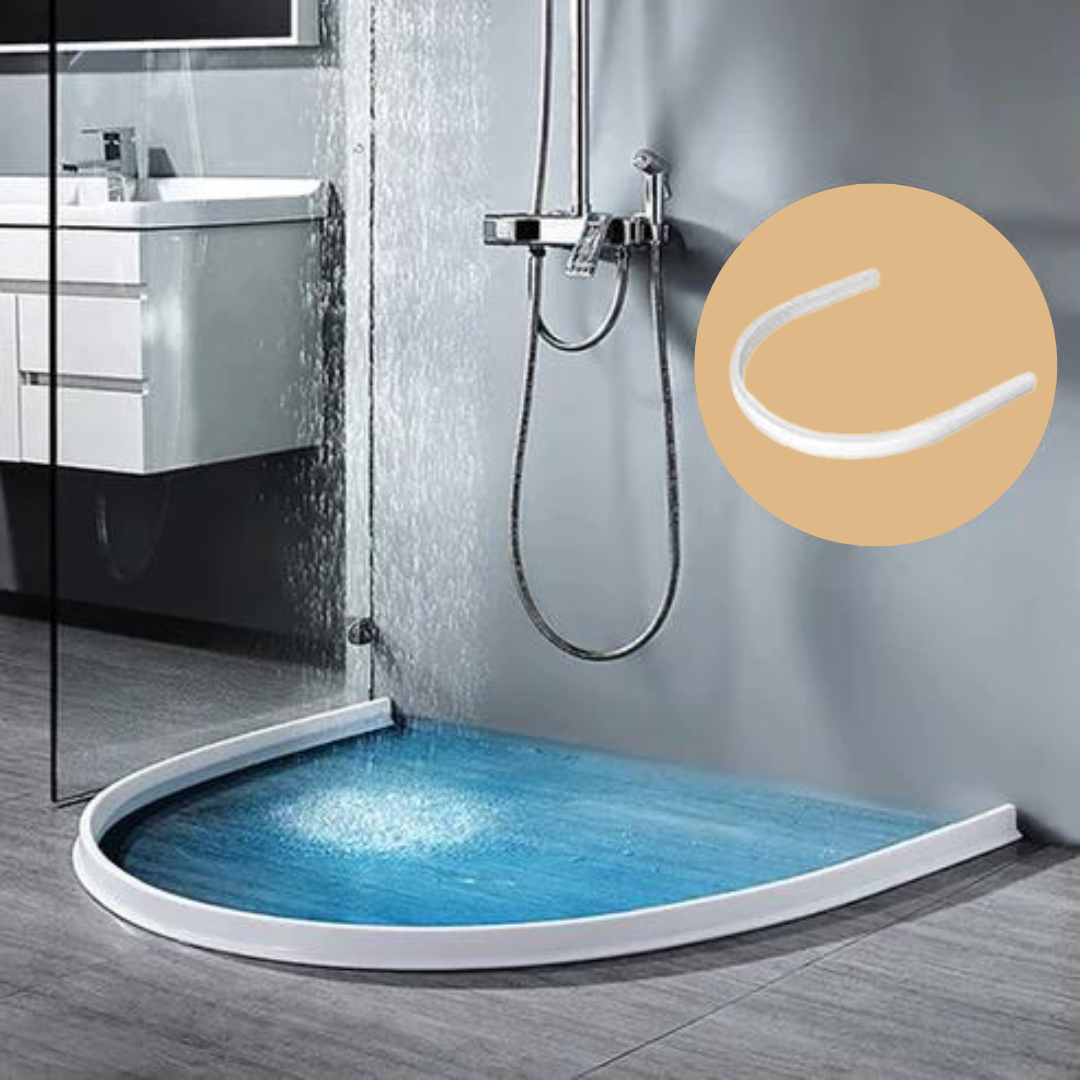 AquaBarrier Silicone Water Stopper | Premium waterproof strip for bathrooms and showers