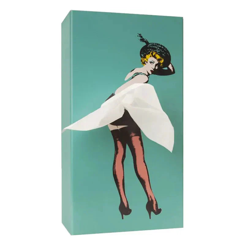 Pinova Tissue Holder | Home Décor | Playful Tissue Box in Retro Pin-Up Style
