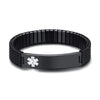 LifeSafe Medical Alert Bracelet | Customizable stainless steel ID bracelet for safety and style