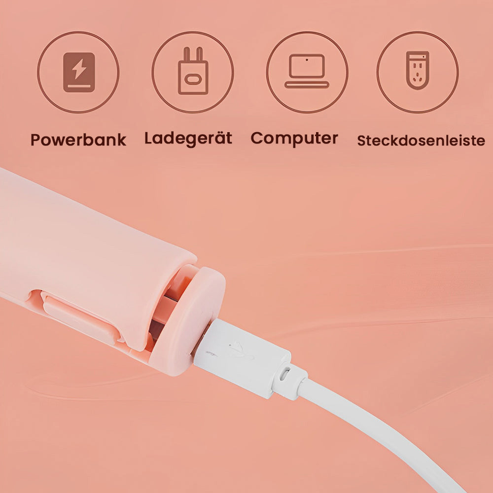 Mini Curling Wand with Dual Function