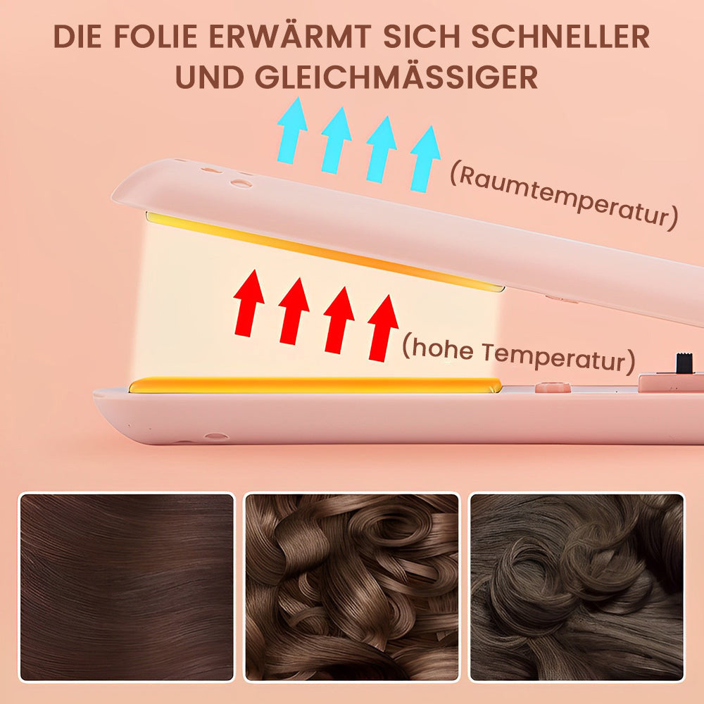 Mini Curling Wand with Dual Function