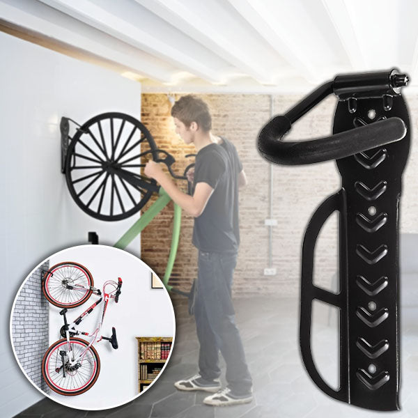 Space-Saving Wall-Mounted Bike Holder