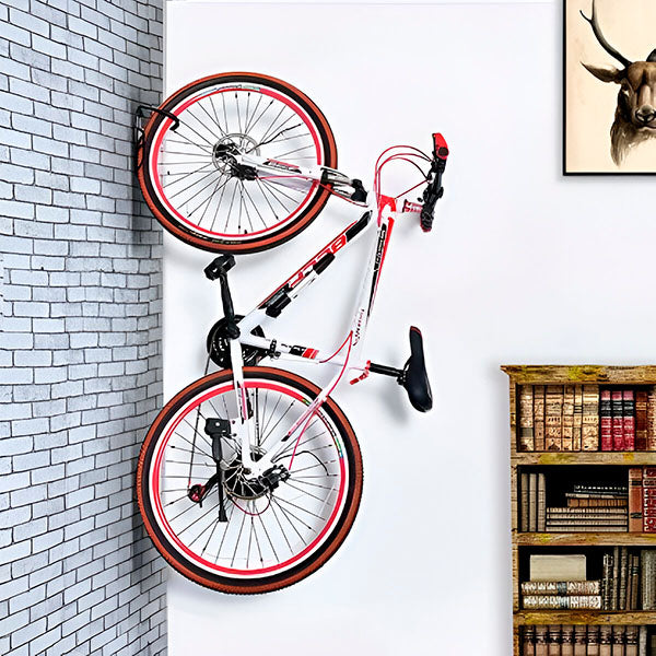 Space-Saving Wall-Mounted Bike Holder
