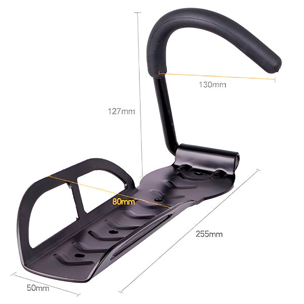 Space-Saving Wall-Mounted Bike Holder