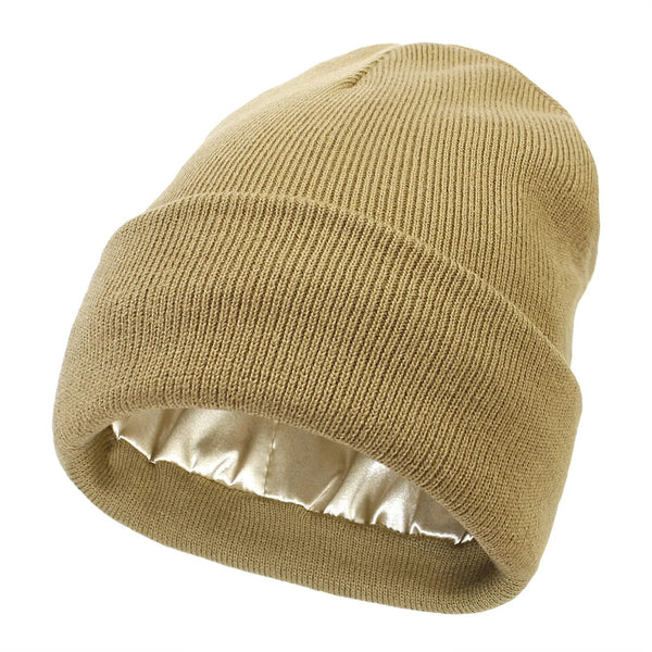 Silk Lined Winter Hat - Noor