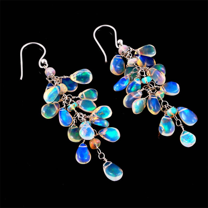 Night Light Moonstone Earrings – Jante