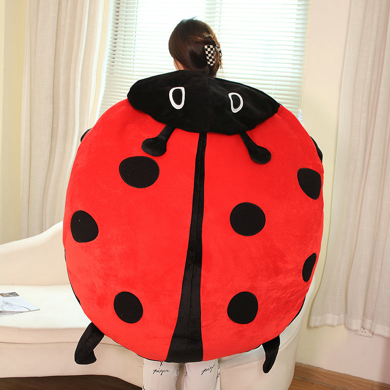 Portable Ladybird Giant Cuddle Toy – LadyBug Hug