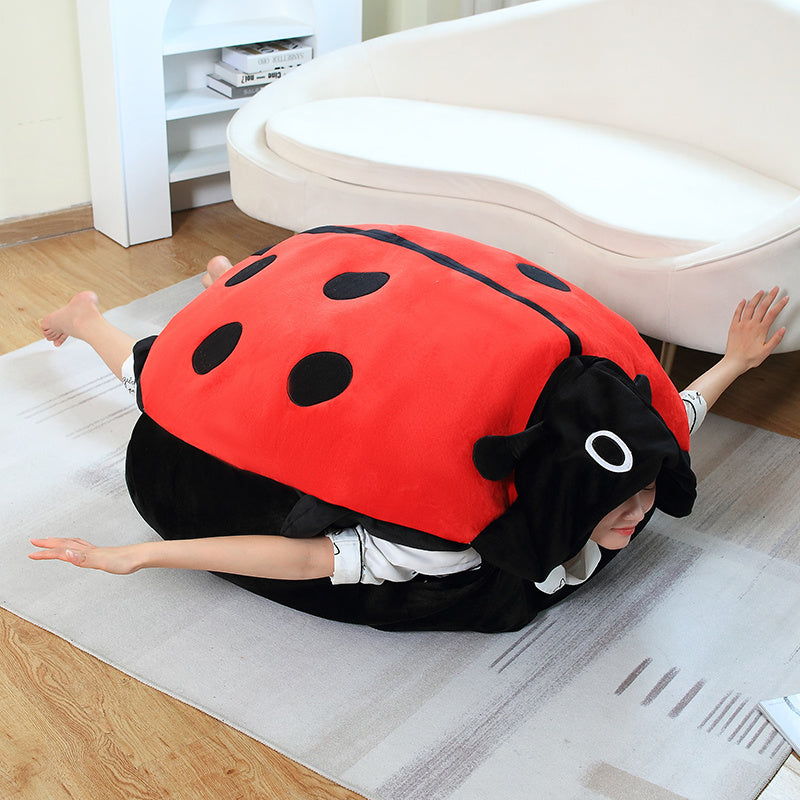 Portable Ladybird Giant Cuddle Toy – LadyBug Hug