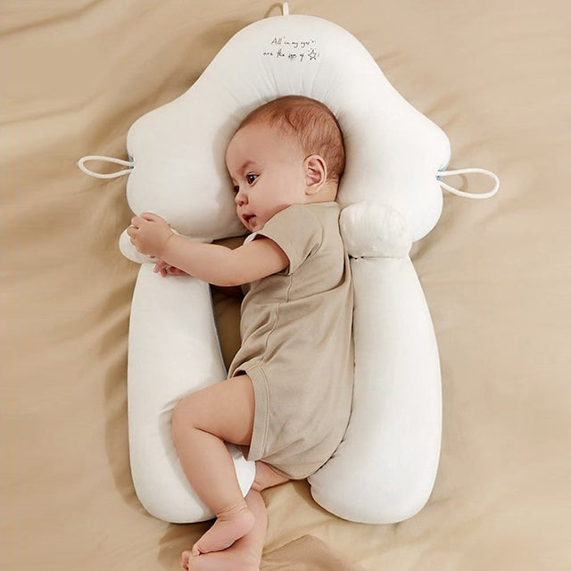 Ergonomic Baby Sleep Pillow – Safe, Comfortable and Adjustable for Newborns (0-12 Months)