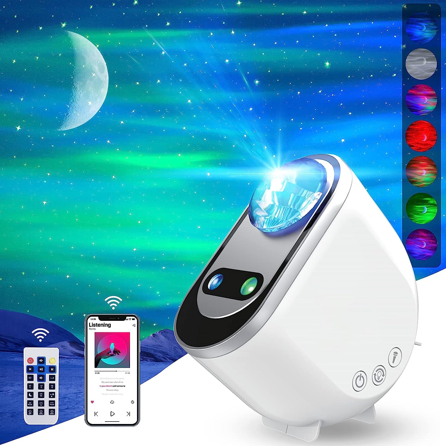 Aurora Mood Light - Magical Light Show for Any Room