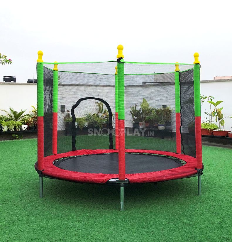 Kids Trampoline with Safety Net – Jumpie KidsTramp