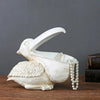 Artisano Pelican Wall Sculpture | Luxury Decorative Storage with Hidden Organizer