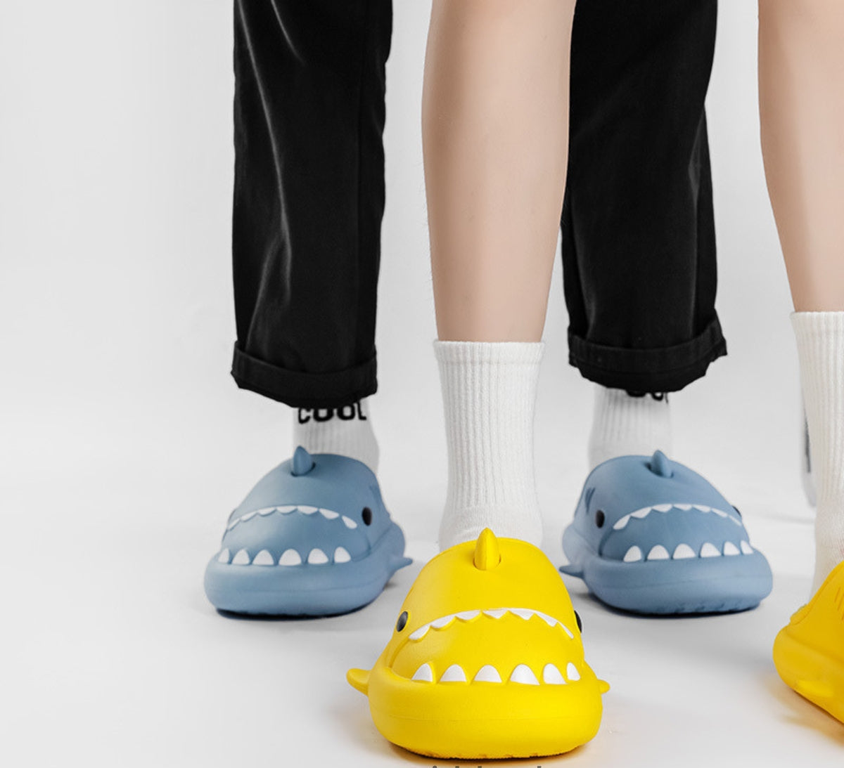 Comfortable House Slipper Sharks for the Whole Family – Marley