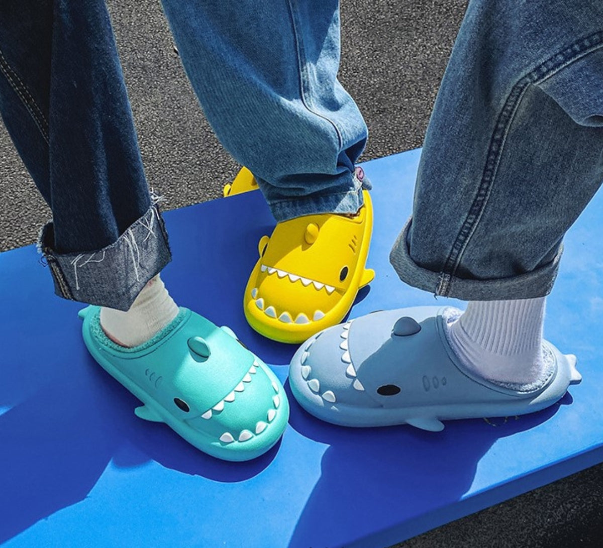 Comfortable House Slipper Sharks for the Whole Family – Marley