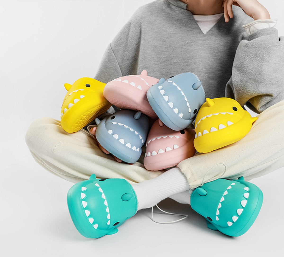 Comfortable House Slipper Sharks for the Whole Family – Marley