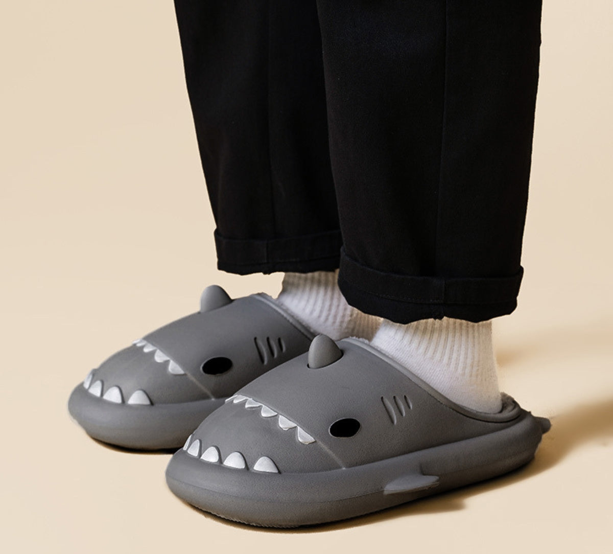 Comfortable House Slipper Sharks for the Whole Family – Marley