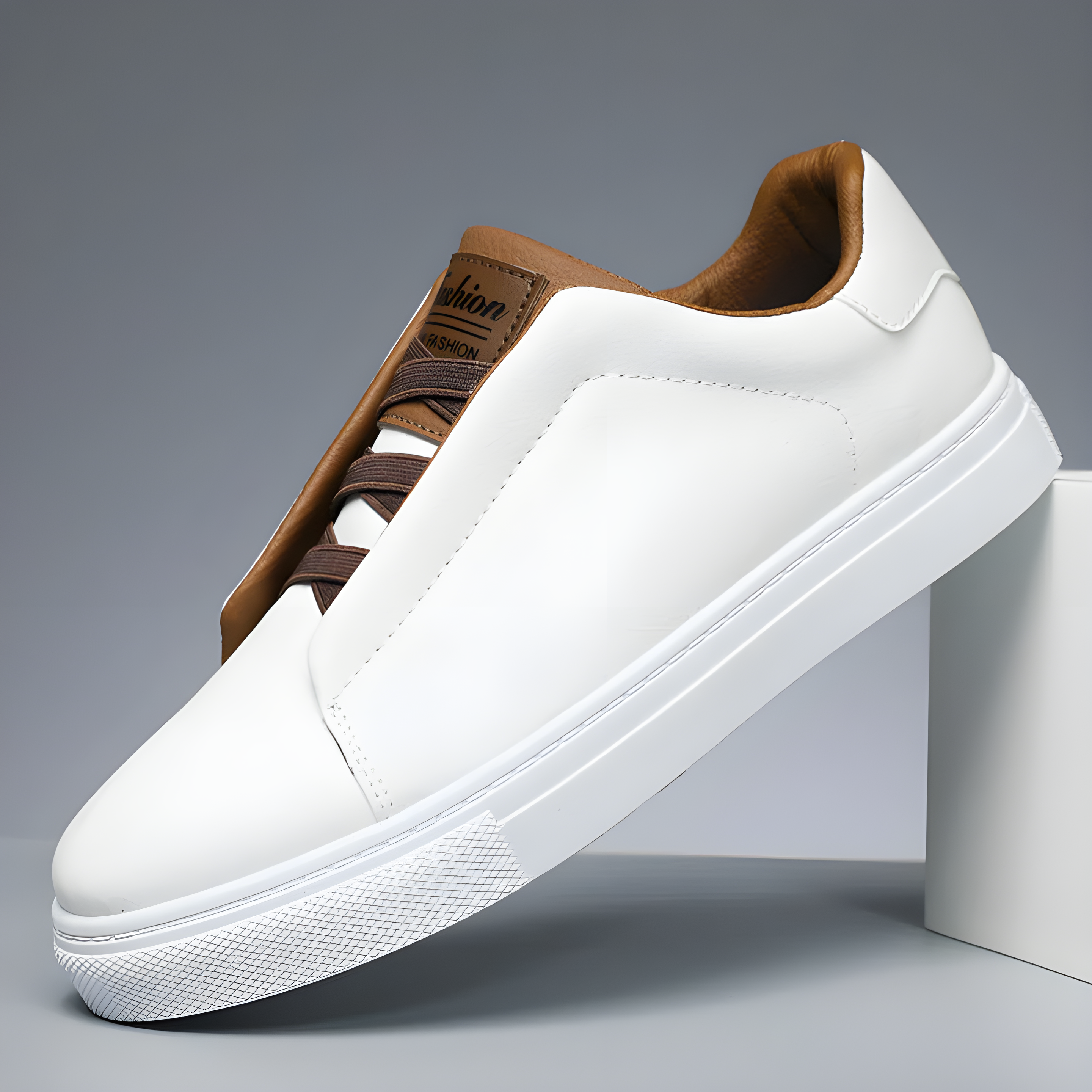 Stylish Luxury Leather Sneakers
