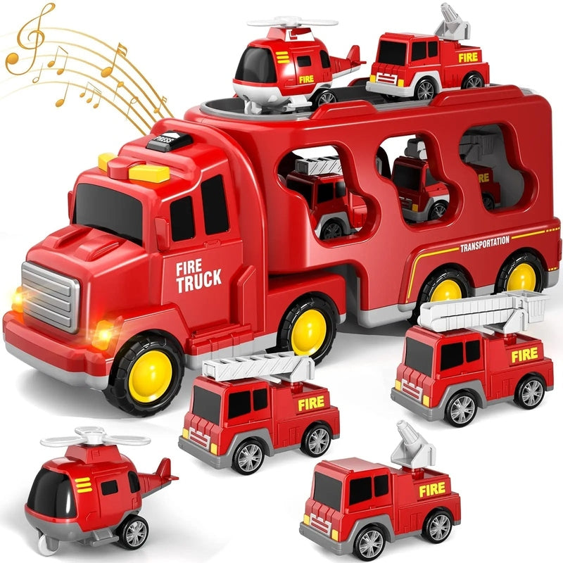 Interactive Children's Toy Truck with Light and Sound – AutoMax Leo