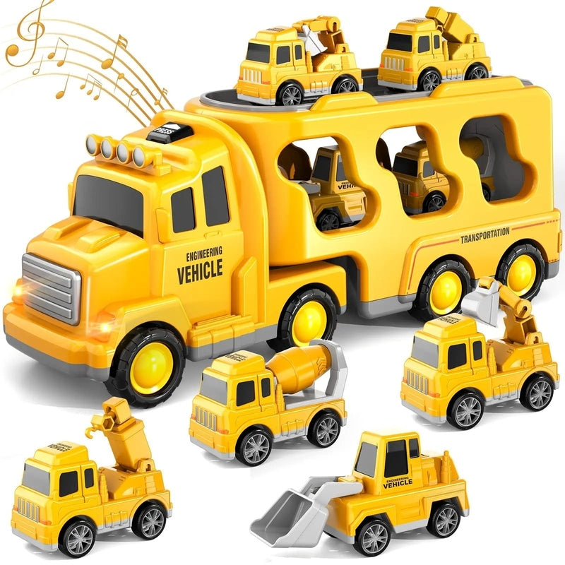 Interactive Children's Toy Truck with Light and Sound – AutoMax Leo