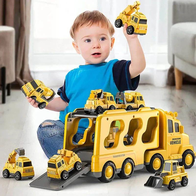 Interactive Children's Toy Truck with Light and Sound – AutoMax Leo