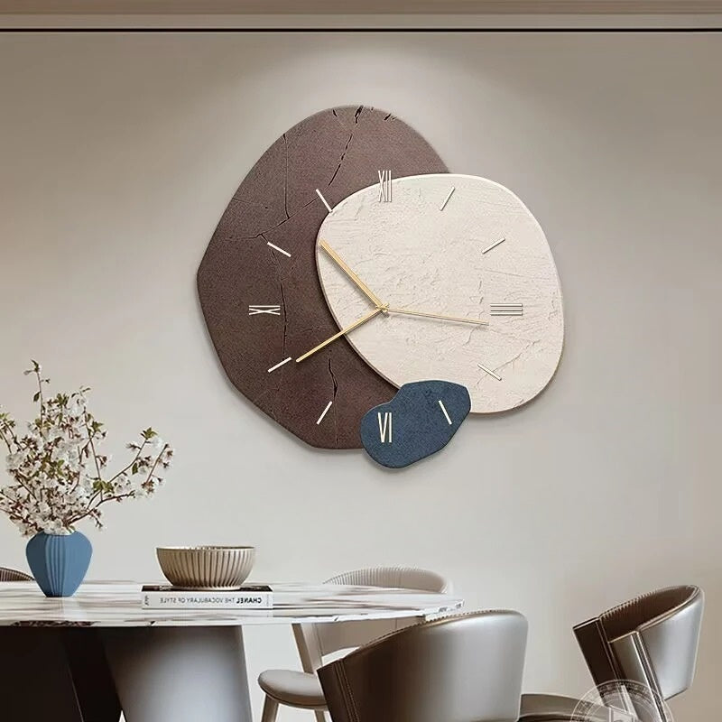 Modern Wall Clocks for Living Rooms – Elegant and Aesthetic Clock with Silent Function