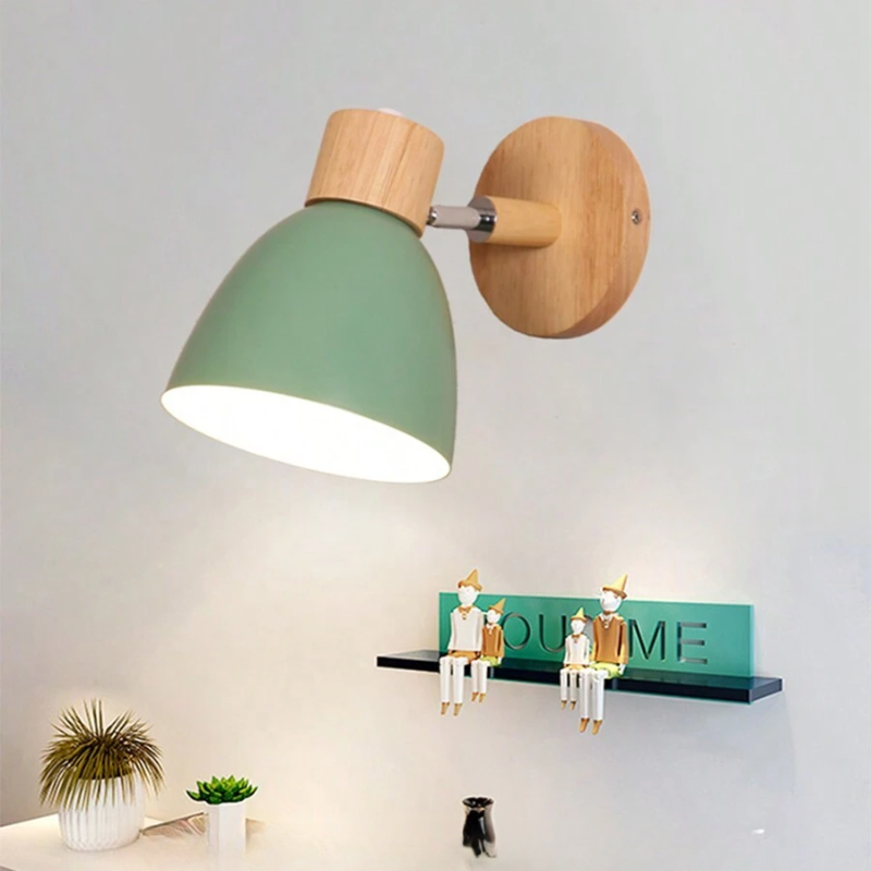 Helga Wooden Wall Lamp – Scandinavian Design for Stylish Lighting