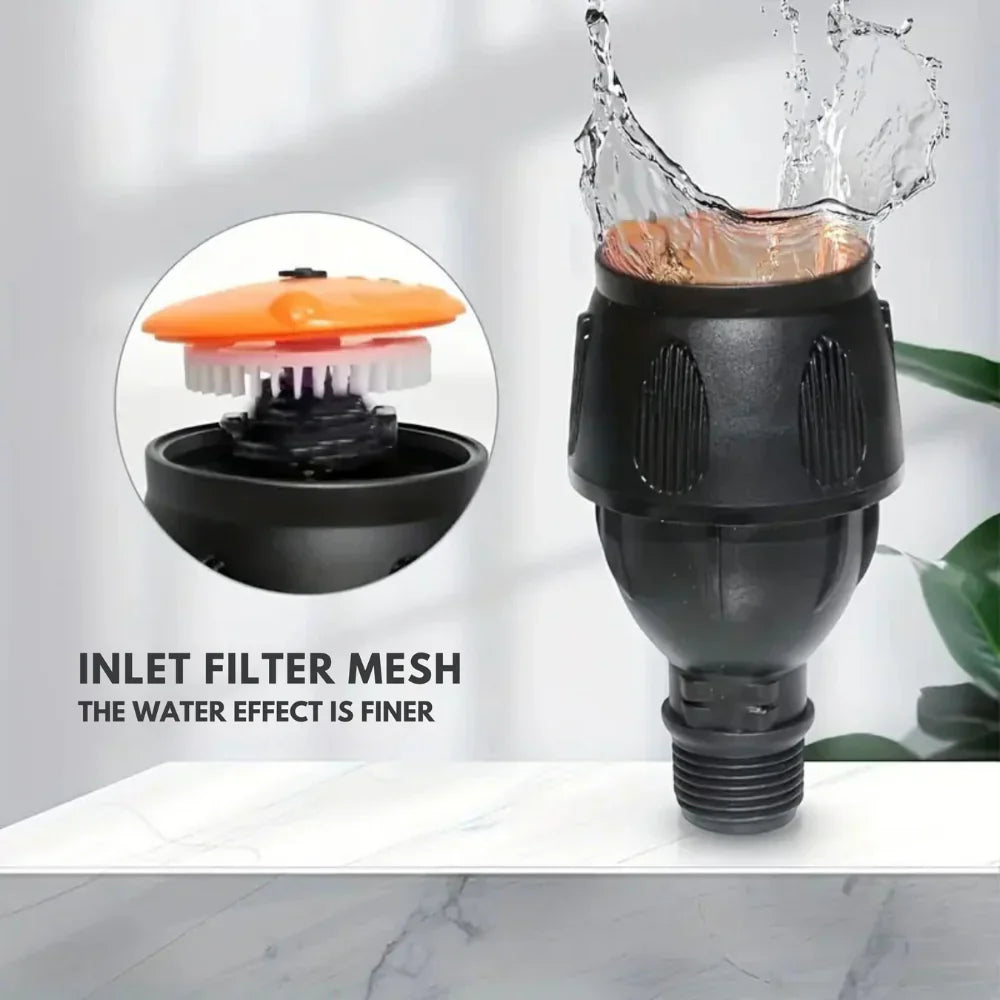 360° Rotating Garden Sprinkler with Adjustable Tripod – Stainless Steel Irrigation System for Large Gardens