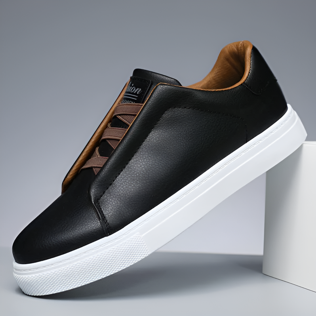 Stylish Luxury Leather Sneakers